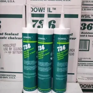 DC736 High-Temperature Resistant Adhesive Boiler Pipe Electronic Component Sealant Glass Adhesive Waterproof Insulating