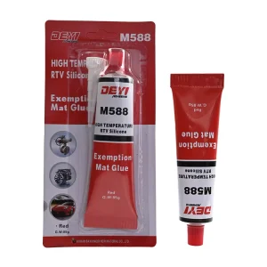 DEYI M588 High Temperature Neutral RTV Silicone Gasket Maker Red