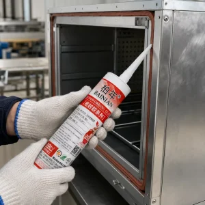 Deoxime RTV Silicone Sealant for High Temperature Gasket Bonding and Industrial Sealing