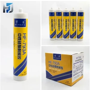 Durable High Clarity Neutral Transparent Silicone Sealant for Furniture and Glass Assembly Packing Use 280ml