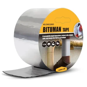 EONBON Bitumen Tape Aluminum Self Adhesive Rubber Modified Bituminous Sealing Tape