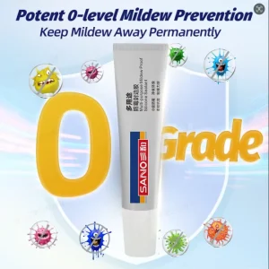 Eco-Friendly Bio-Shield Fungus and Mildew Resistant Silicone Sealant for Hospital Clean Rooms Woodworking and Construction