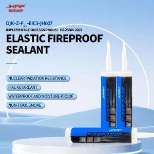 Elastic Intumescent Firestop Sealant for Curtain Wall and Cable Pipe Penetrations