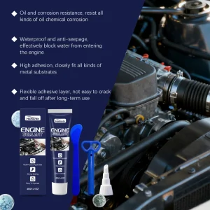 Engine Sealant High-Temperature Oil-Resistant Waterproof Anti-Seepage Glue Set For Engine