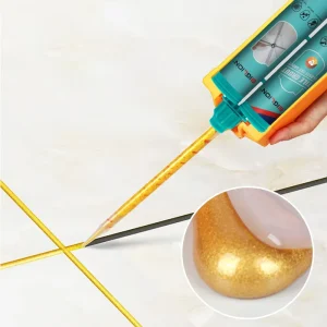 Epoxy Grout for Tile Joints Waterproof Anti Blackening Anti Moldy Two Component Gap Filling Sealant for Wet Areas