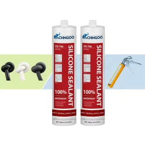 Excellent GP Neutral Silicone Sealants Indoor&Outdoor Window&Doors RTV for Sealing 300ML Adhesive Glue Bathroom Packing One