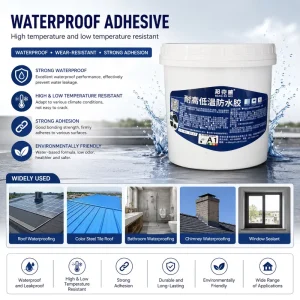 Exterior Interior Waterproof Sealant Flexible Anti Crack Weatherproof Adhesive