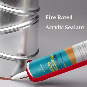 FV-0 Fire Resistant Water Based 600ml Fire Rated Acrylic Sealant for Wall Cable Hole Sealing