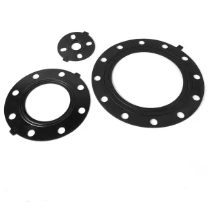 Factory 1-In-4 Seal Flat Flange Gasket Rubber FPM EPDM Ring Gasket for Industrial Use