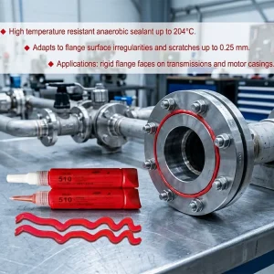 Factory Direct Heat Resistant 300ml 510 515 518 Anaerobic Gasket Maker for Flanges Gearboxes and Compressors