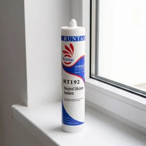 Factory Direct Neutral Silicone Sealant for Construction and Woodworking, Water Resistant, Weatherproof, Window and Door Adhesive