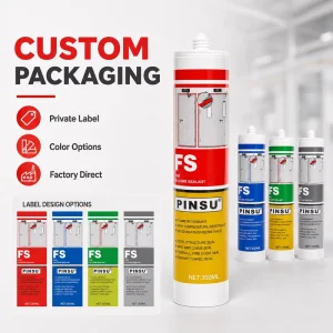Factory Fireproof Silicone Sealant High Strength Neutral Fire Rated Sealant for Building Construction