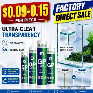 Factory LOW Price High Quality GP Acetic Silicone Sealant for Window Glass