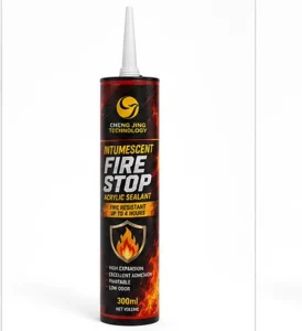 Fast-Curing Intumescent Fireproof Silicone Sealant for Construction, Woodworking, Pipelines, and Cable Penetrations