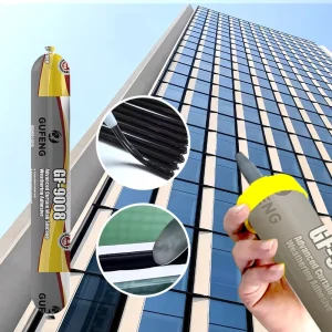 Fast Curing Neutral 100% Silicone Waterproof Sealant for Indoor & Outdoor Doors and Windows