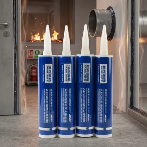 Fire Resistant Firestop Sealant Intumescent Fire Caulk for Pipe Wall Gap Fireproof Sealing