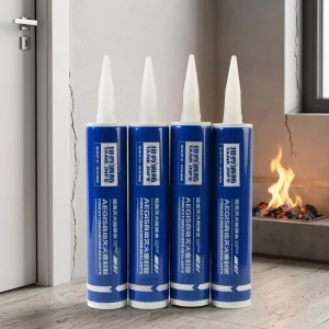 Fire-Resistant Intumescent Caulk High-Expansion Firestop Sealant for Pipe, Wall, and Duct Penetrations