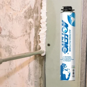 Fire-Resistant Polyurethane Foam Sealant for Window and Door Frames Waterproof and Insulating