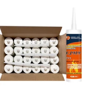 Fire Resistant Silicone Fireproof Sealant Adhesive for Transportation, Packing, and Construction