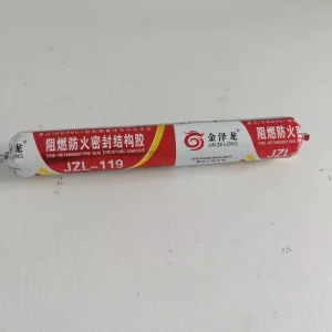Fire Resistant Silicone Sealant Flame Retardant 300ml for Fire Door Building Gap Factory Supply CE RoHS Certified