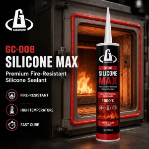 Fire Resistant Silicone Sealant White Transparent 300ml 320ml High Strength Adhesive Suitable for Woodwork