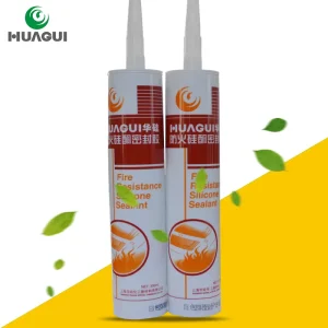 Fire Resistant Silicone Sealant for Construction Woodworking and Transportation