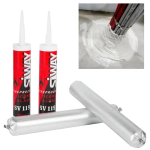 Fire Resistant UL Silicone Sealant for Flexible Joints and Building Exhaust Systems