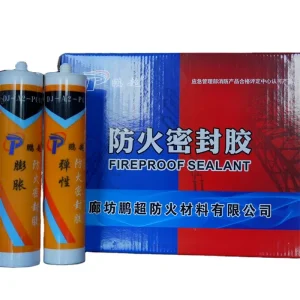 Flame Retardant High Temperature Resistant Elastic Sealant for Industrial Cable Tubes and Exterior Glass