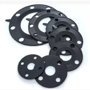 Flat Flange Ring Seal FKM EPDM Silicone Rubber Washer Gasket