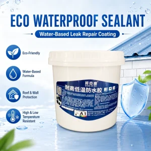 Flexible Water-Based Waterproof Sealant Adhesive for Building Roof Bathroom Balcony and Wall Crack Repair