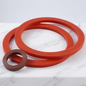 Food Grade Silicone Flat Gasket Waterproof Flat Seal Gasket for Water Pipe Equipment