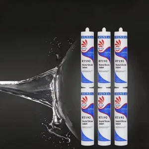 Free Sample Factory Direct RUNTAI Neutral Silicone Sealant Adhesive Construction Woodworking Weatherproof Window Door Glass