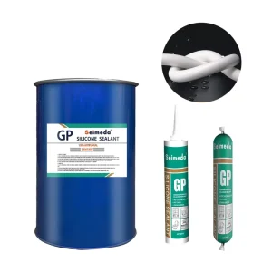 Free Sample White Neutral Waterproof 100% Silicone Elastomeric High Quality Adhesive Sealant for Glass Construction Bonding