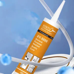 GP Transparent Acetate Silicone Sealant Acid-Resistant Mildew-Proof Non-Toxic for Bathroom and Kitchen