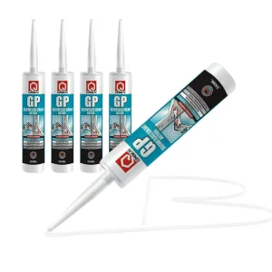 GP Waterproof Mildew-Resistant Glass Acetic Silicone Sealant for Aluminum Windows and Doors