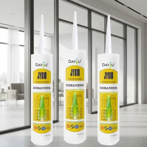 GP Waterproof One-Component Neutral Silicone Sealant for Glass Window Caulking Building Construction Woodworking and Packing