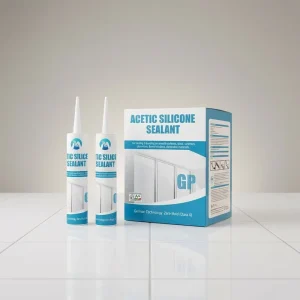 General Purpose Acetic Acid Silicone Sealant Waterproof Sanitary Adhesive for Woodworking Construction and Glass