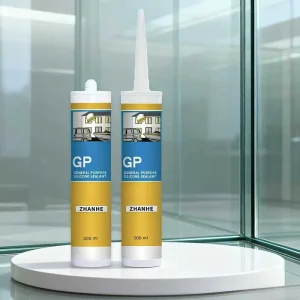 General Purpose Transparent Silicone Sealant for Construction, Woodworking, Glass Curtain Walls, Doors, and Windows