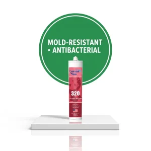 Grey Glitter Acetic Silicone Sealant Transparent SCS1200 Acrylic Mixed Silicone Sealant 320