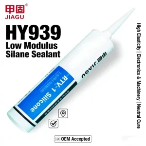 HY939 Low-Modulus Neutral-Curing Silane Sealant High Elasticity for Electronics and Machinery