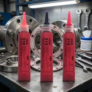 HiGlue Anaerobic Sealant 515 518 Glue 510 Flange Sealant with Flexible Adhesive Layer Core Components for Pumps Motors Engines