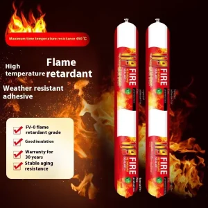 High-Elasticity FV-0 Fire-Rated Neutral Silicone Firestop Sealant