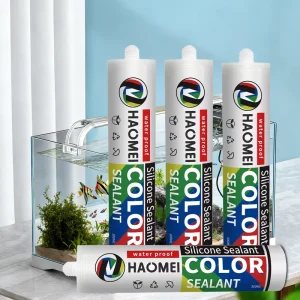 High-Flexibility Acetic Silicone Sealant Waterproof Structural Adhesive for Windows and Construction One-Component