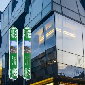 High Modulus Structural Glazing Glass Sealant 995 Neutral Silicone Adhesive High Temperature