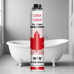 High Performance 700ML Sealant General Purpose Adhesive Spray Waterproofing Roof Insulating Door Windows PU Polyurethane Foam