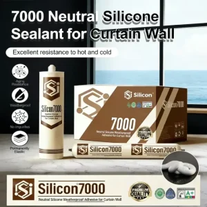 High Performance Neutral Weatherproofing Silicone Sealant For High Rise Curtain Wall & Glass Facade Joints
