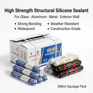 High Performance Silicone Adhesive Sealant for Structural Sealing Building Facade and Wall Joint