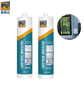 High Quality Neutral Silicon Glue Weatherproof Glass Glue Sealant For Aquarium Construction Clear High Performance Sealant