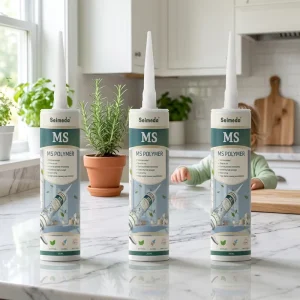 High Strength Weatherproof Flexible Waterproof Non Shrink For Construction Joint Exterior Facade Metal Wood MS Polymer Sealant