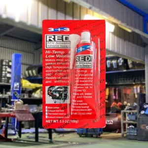 High Temp Resistant RTV Silicone Gasket Maker Sealant for Heavy Duty Maintenance Oil Pan Gearbox Construction Woodworking